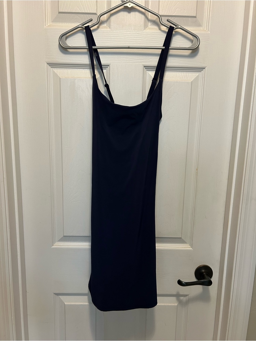 Rhoback Black Active Mini Dress with Adjustable Straps